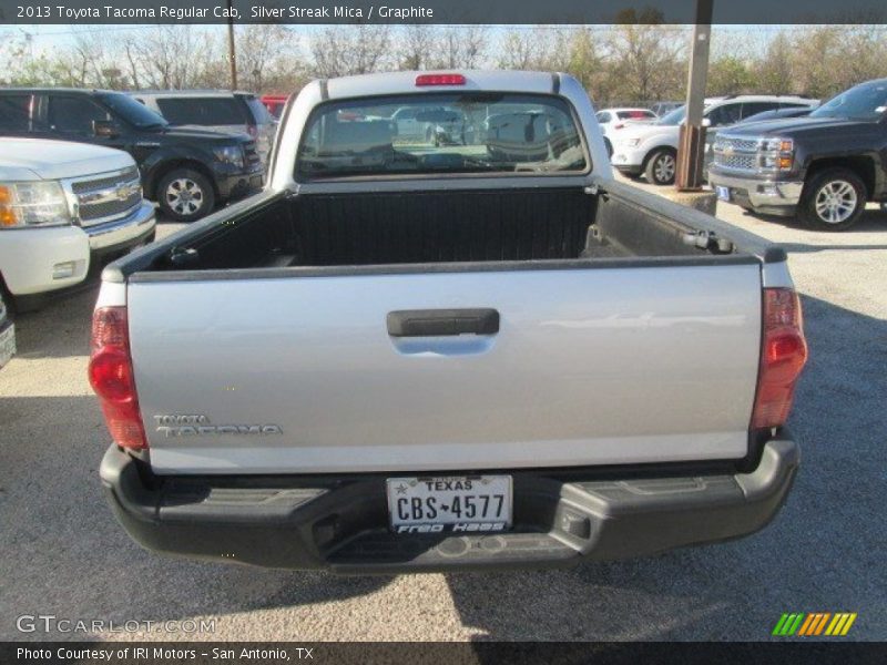 Silver Streak Mica / Graphite 2013 Toyota Tacoma Regular Cab