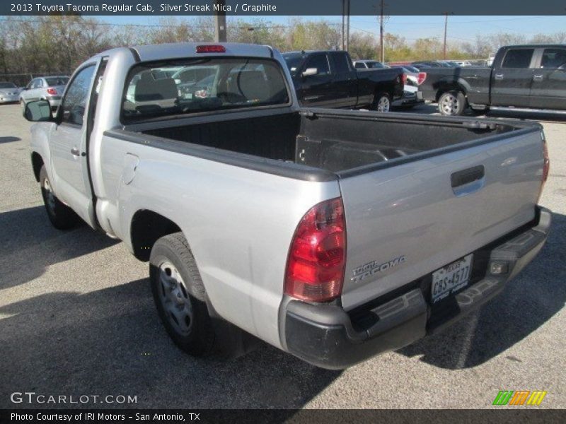 Silver Streak Mica / Graphite 2013 Toyota Tacoma Regular Cab