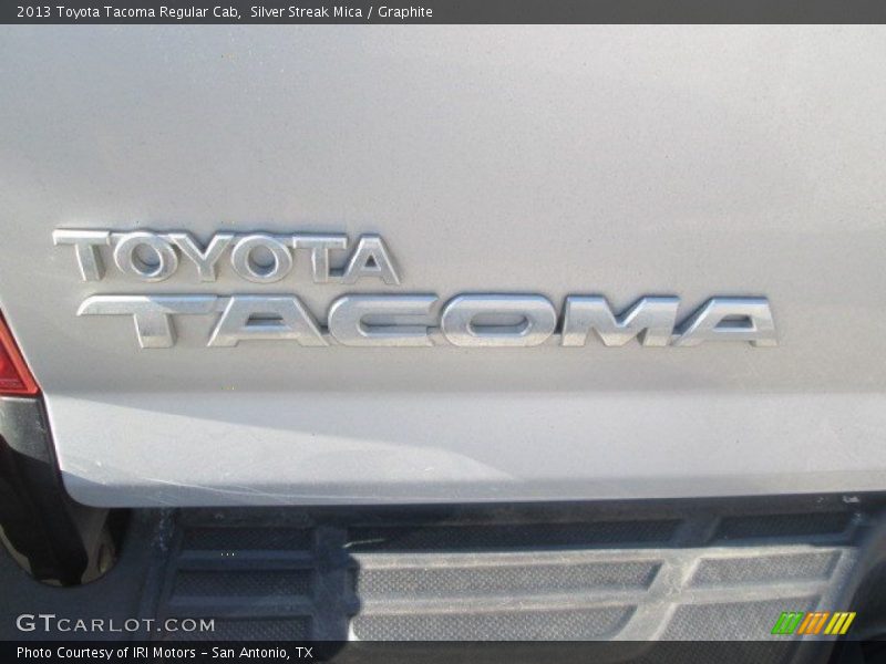 Silver Streak Mica / Graphite 2013 Toyota Tacoma Regular Cab