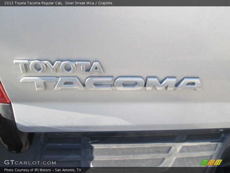 Silver Streak Mica / Graphite 2013 Toyota Tacoma Regular Cab