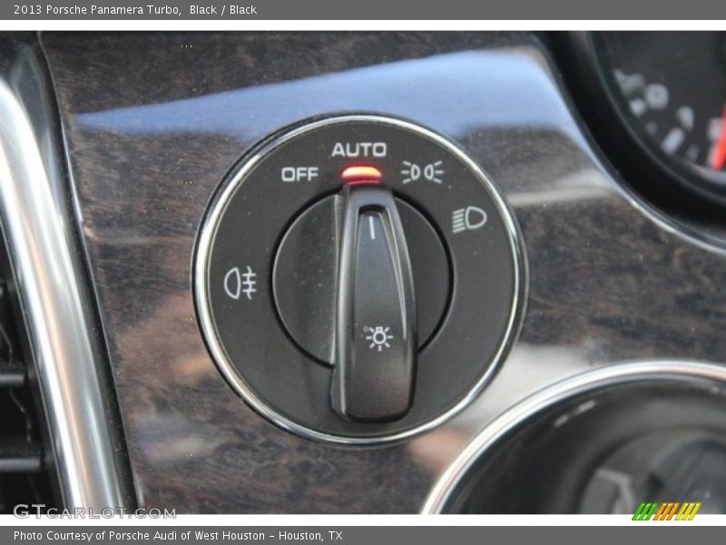 Black / Black 2013 Porsche Panamera Turbo