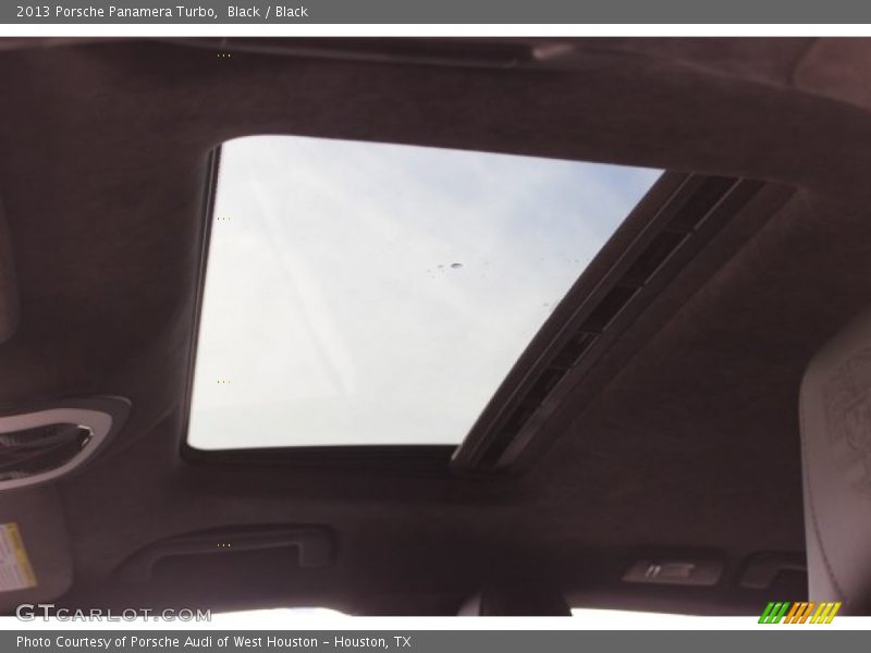 Black / Black 2013 Porsche Panamera Turbo
