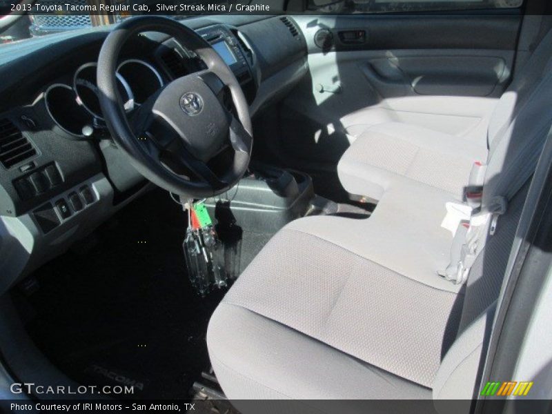 Silver Streak Mica / Graphite 2013 Toyota Tacoma Regular Cab