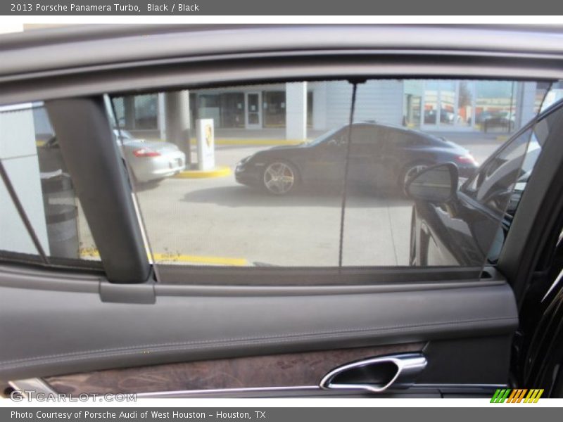 Black / Black 2013 Porsche Panamera Turbo