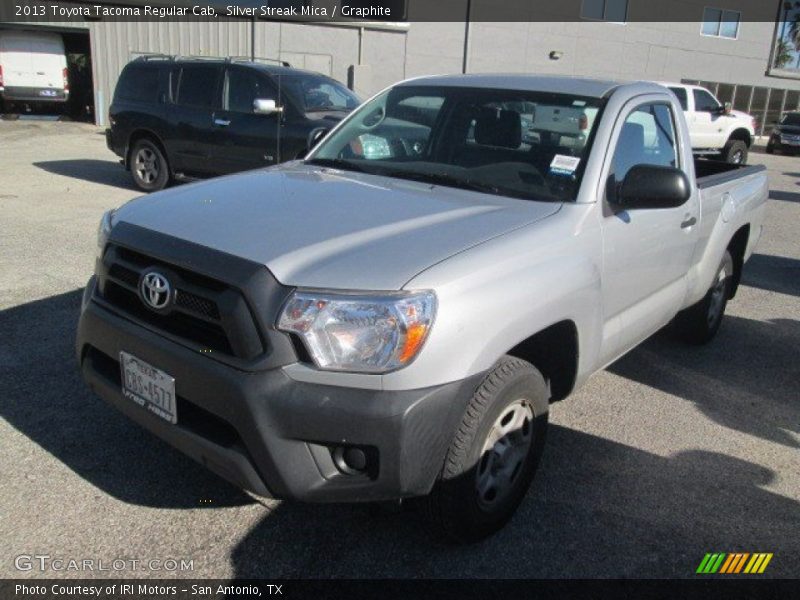 Silver Streak Mica / Graphite 2013 Toyota Tacoma Regular Cab