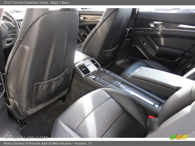 Black / Black 2013 Porsche Panamera Turbo