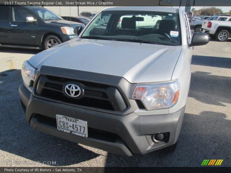 Silver Streak Mica / Graphite 2013 Toyota Tacoma Regular Cab