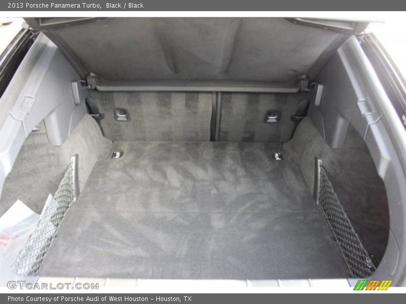 Black / Black 2013 Porsche Panamera Turbo