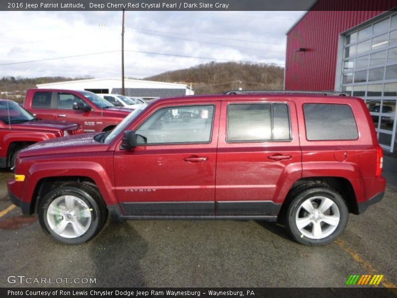  2016 Patriot Latitude Deep Cherry Red Crystal Pearl