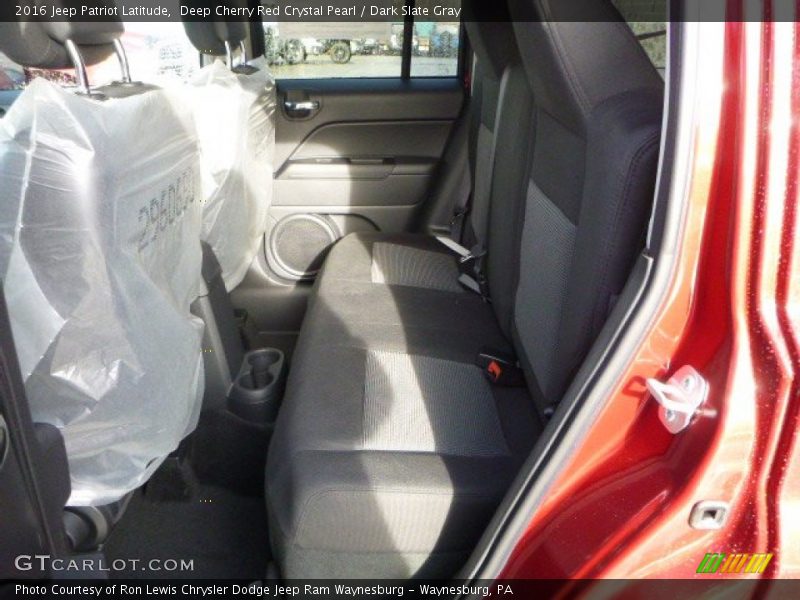 Deep Cherry Red Crystal Pearl / Dark Slate Gray 2016 Jeep Patriot Latitude