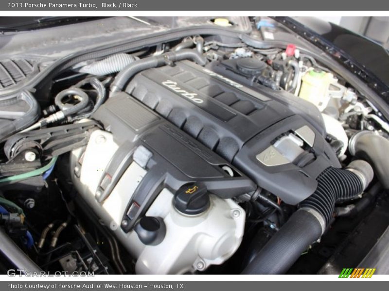Black / Black 2013 Porsche Panamera Turbo