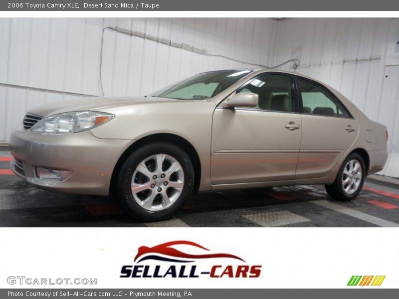 Desert Sand Mica / Taupe 2006 Toyota Camry XLE