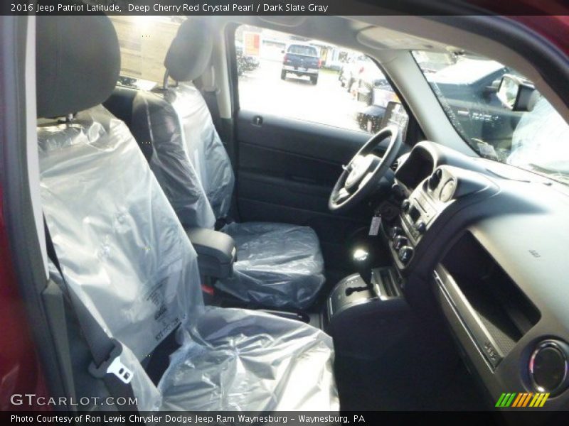 Deep Cherry Red Crystal Pearl / Dark Slate Gray 2016 Jeep Patriot Latitude