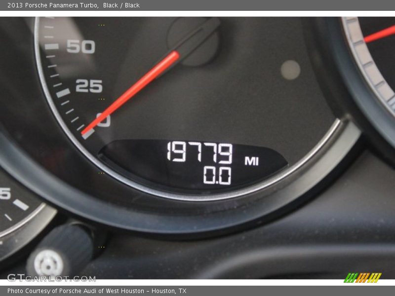 Black / Black 2013 Porsche Panamera Turbo