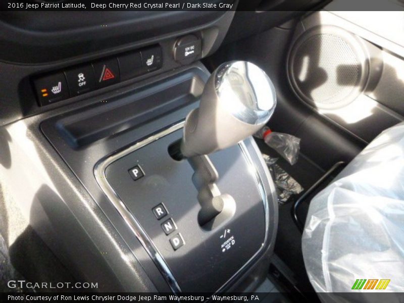 Deep Cherry Red Crystal Pearl / Dark Slate Gray 2016 Jeep Patriot Latitude
