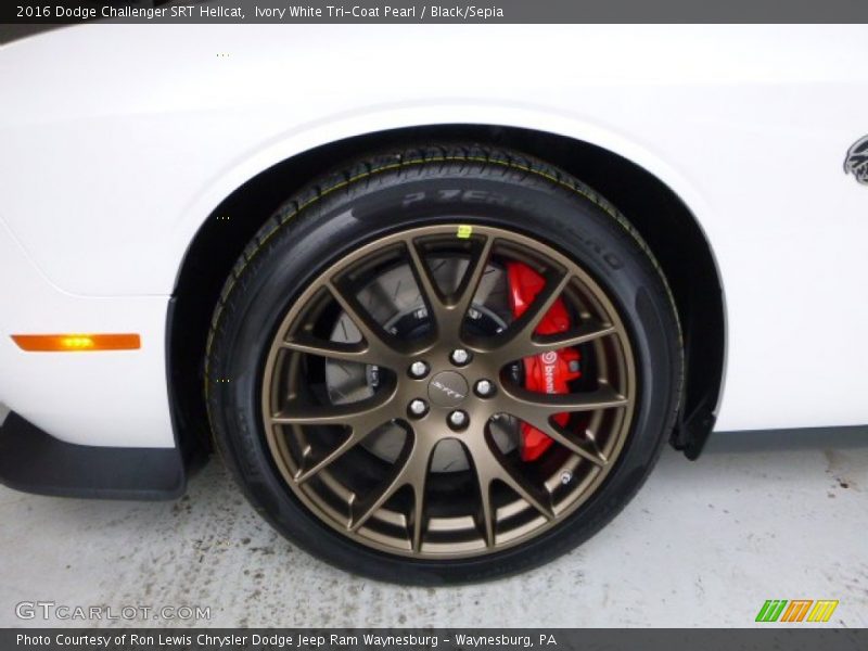  2016 Challenger SRT Hellcat Wheel