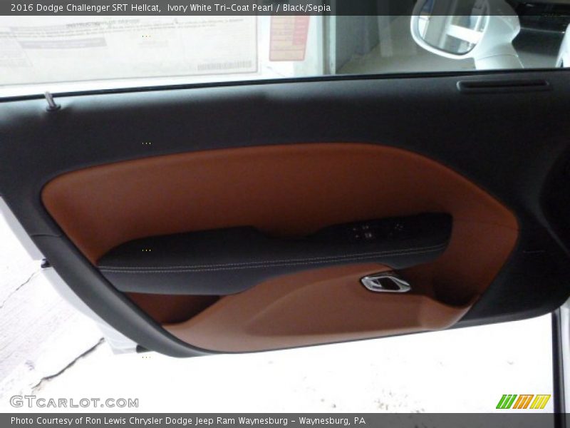 Door Panel of 2016 Challenger SRT Hellcat