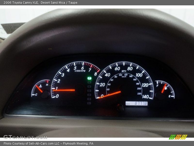 Desert Sand Mica / Taupe 2006 Toyota Camry XLE