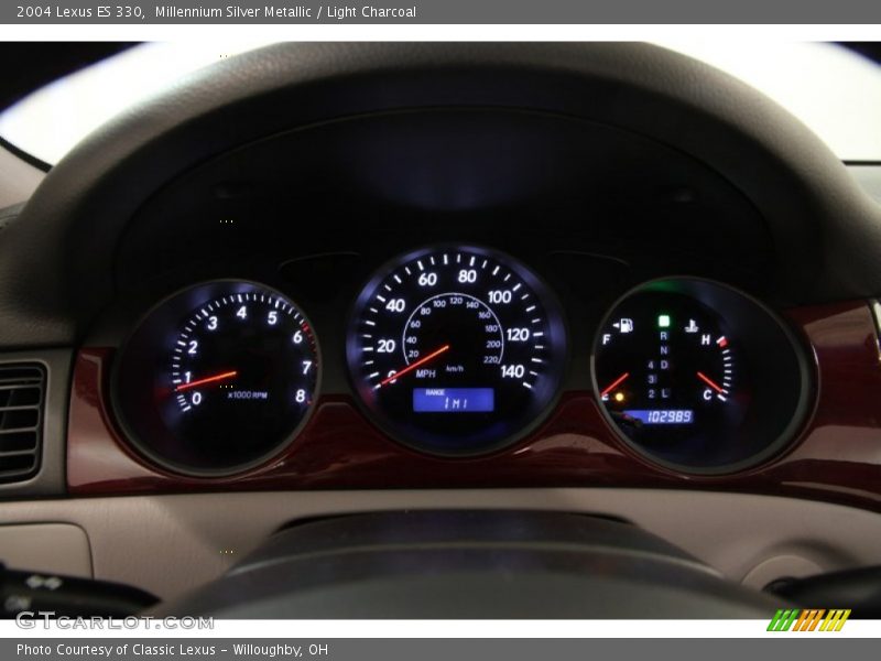 Millennium Silver Metallic / Light Charcoal 2004 Lexus ES 330