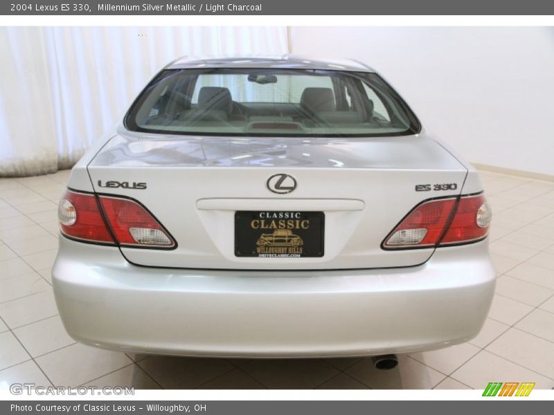 Millennium Silver Metallic / Light Charcoal 2004 Lexus ES 330