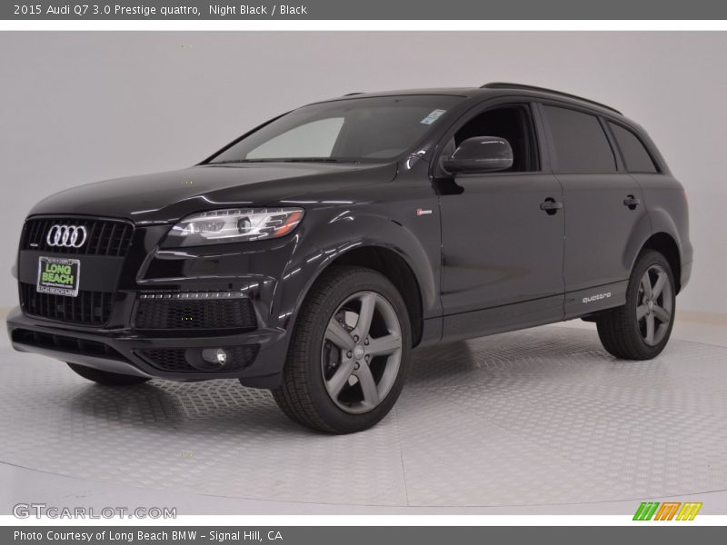 Night Black / Black 2015 Audi Q7 3.0 Prestige quattro