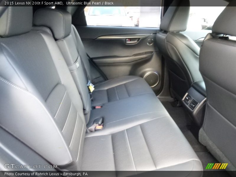 Ultrasonic Blue Pearl / Black 2015 Lexus NX 200t F Sport AWD