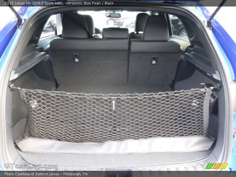 Ultrasonic Blue Pearl / Black 2015 Lexus NX 200t F Sport AWD