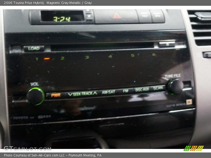 Magnetic Gray Metallic / Gray 2006 Toyota Prius Hybrid