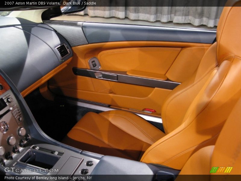 Dark Blue / Saddle 2007 Aston Martin DB9 Volante