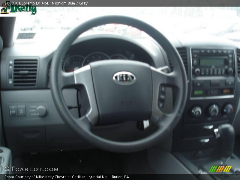 Midnight Blue / Gray 2008 Kia Sorento LX 4x4