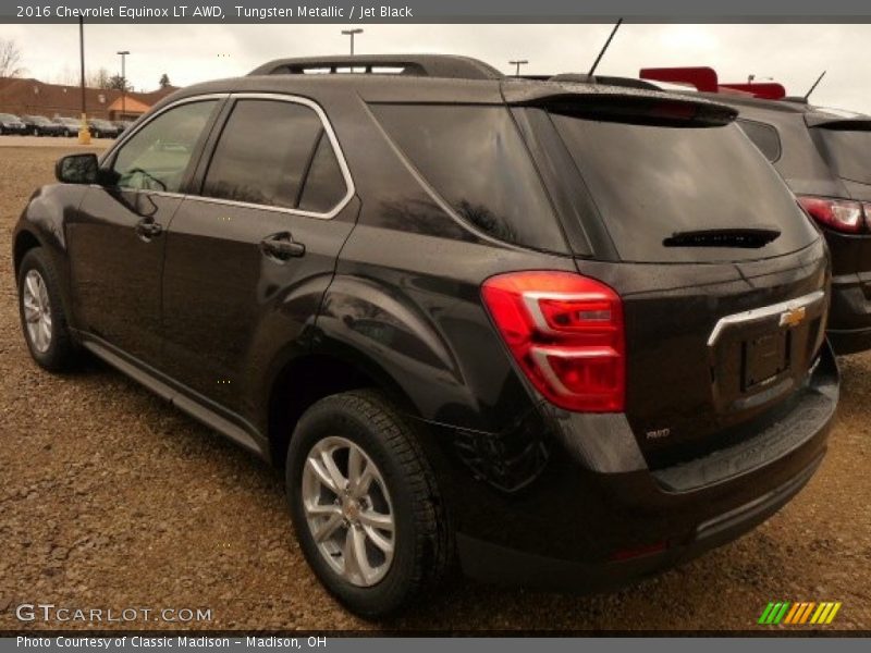 Tungsten Metallic / Jet Black 2016 Chevrolet Equinox LT AWD