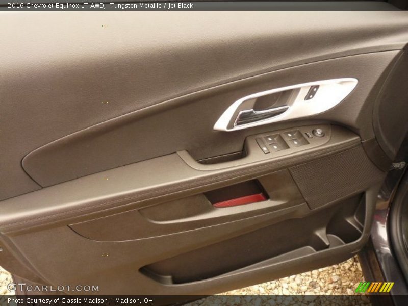 Tungsten Metallic / Jet Black 2016 Chevrolet Equinox LT AWD