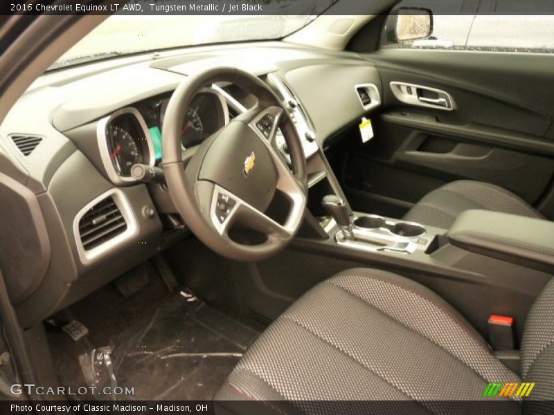 Tungsten Metallic / Jet Black 2016 Chevrolet Equinox LT AWD