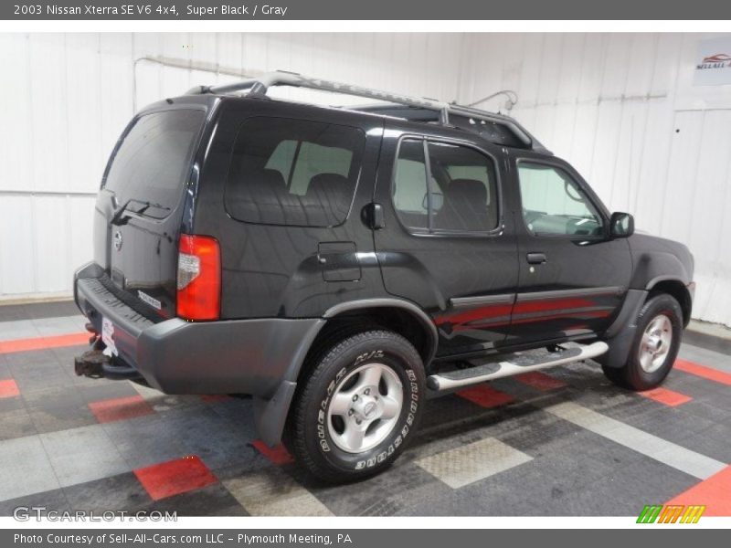 Super Black / Gray 2003 Nissan Xterra SE V6 4x4