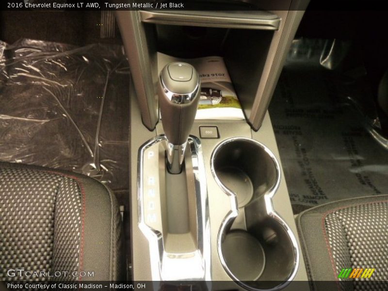 Tungsten Metallic / Jet Black 2016 Chevrolet Equinox LT AWD