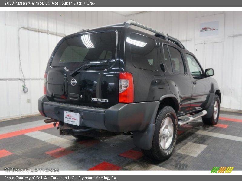 Super Black / Gray 2003 Nissan Xterra SE V6 4x4