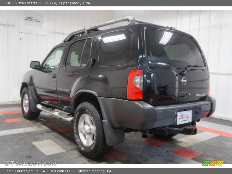Super Black / Gray 2003 Nissan Xterra SE V6 4x4