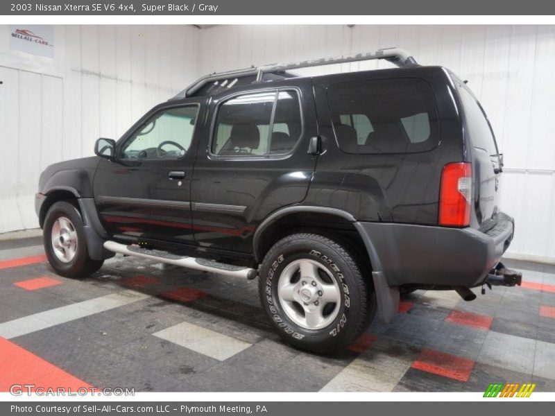 Super Black / Gray 2003 Nissan Xterra SE V6 4x4