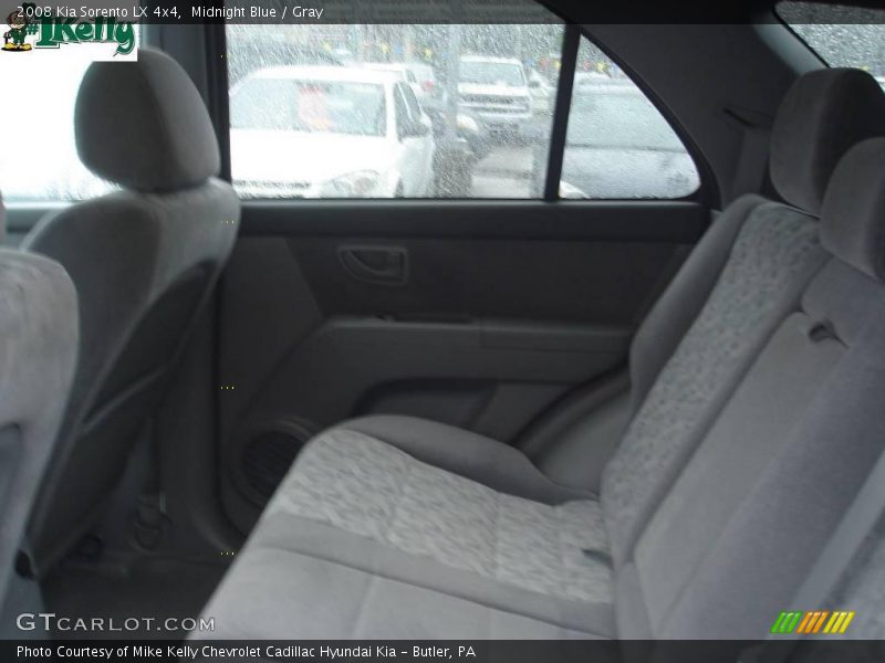 Midnight Blue / Gray 2008 Kia Sorento LX 4x4