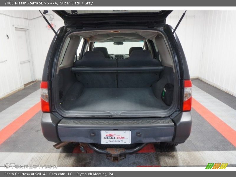Super Black / Gray 2003 Nissan Xterra SE V6 4x4