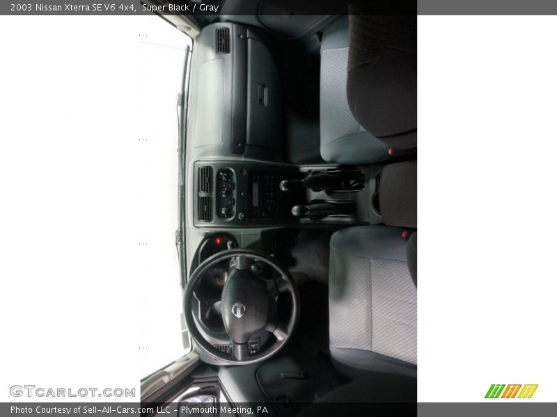 Super Black / Gray 2003 Nissan Xterra SE V6 4x4