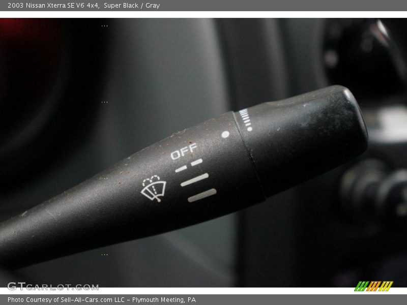 Super Black / Gray 2003 Nissan Xterra SE V6 4x4