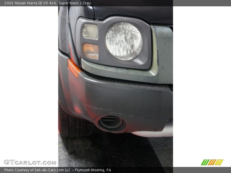 Super Black / Gray 2003 Nissan Xterra SE V6 4x4