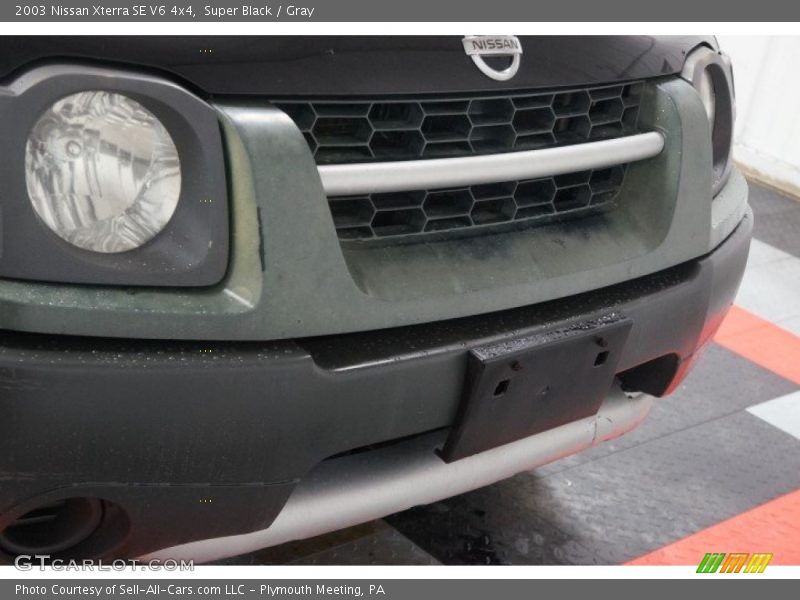 Super Black / Gray 2003 Nissan Xterra SE V6 4x4