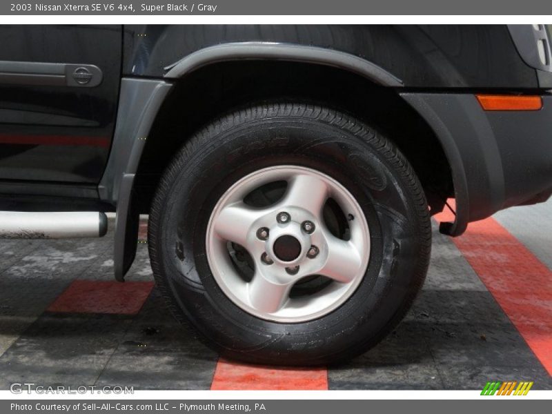 Super Black / Gray 2003 Nissan Xterra SE V6 4x4