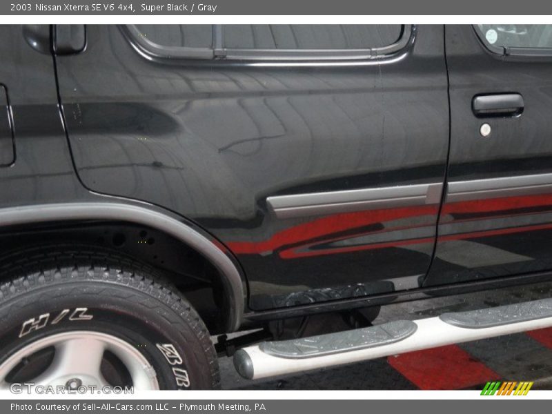 Super Black / Gray 2003 Nissan Xterra SE V6 4x4