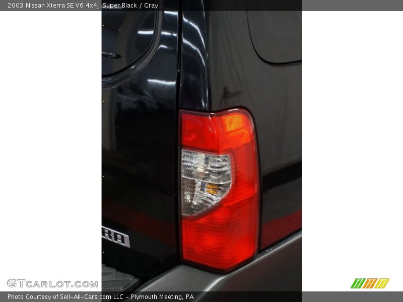 Super Black / Gray 2003 Nissan Xterra SE V6 4x4