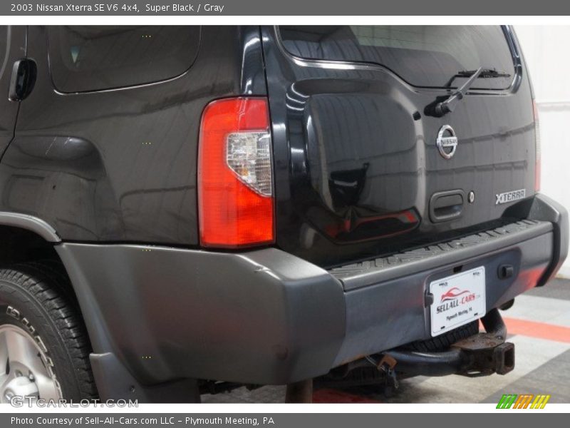 Super Black / Gray 2003 Nissan Xterra SE V6 4x4