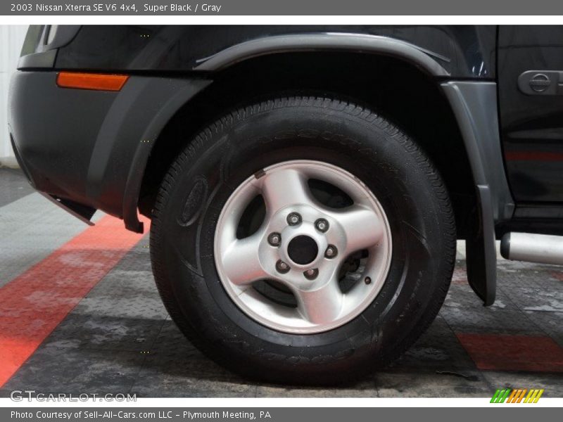Super Black / Gray 2003 Nissan Xterra SE V6 4x4