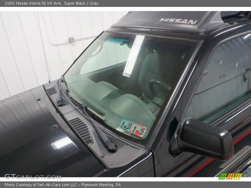 Super Black / Gray 2003 Nissan Xterra SE V6 4x4